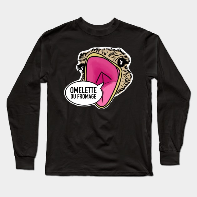 Omelette du fromage / Fumisteries Long Sleeve T-Shirt by nathalieaynie